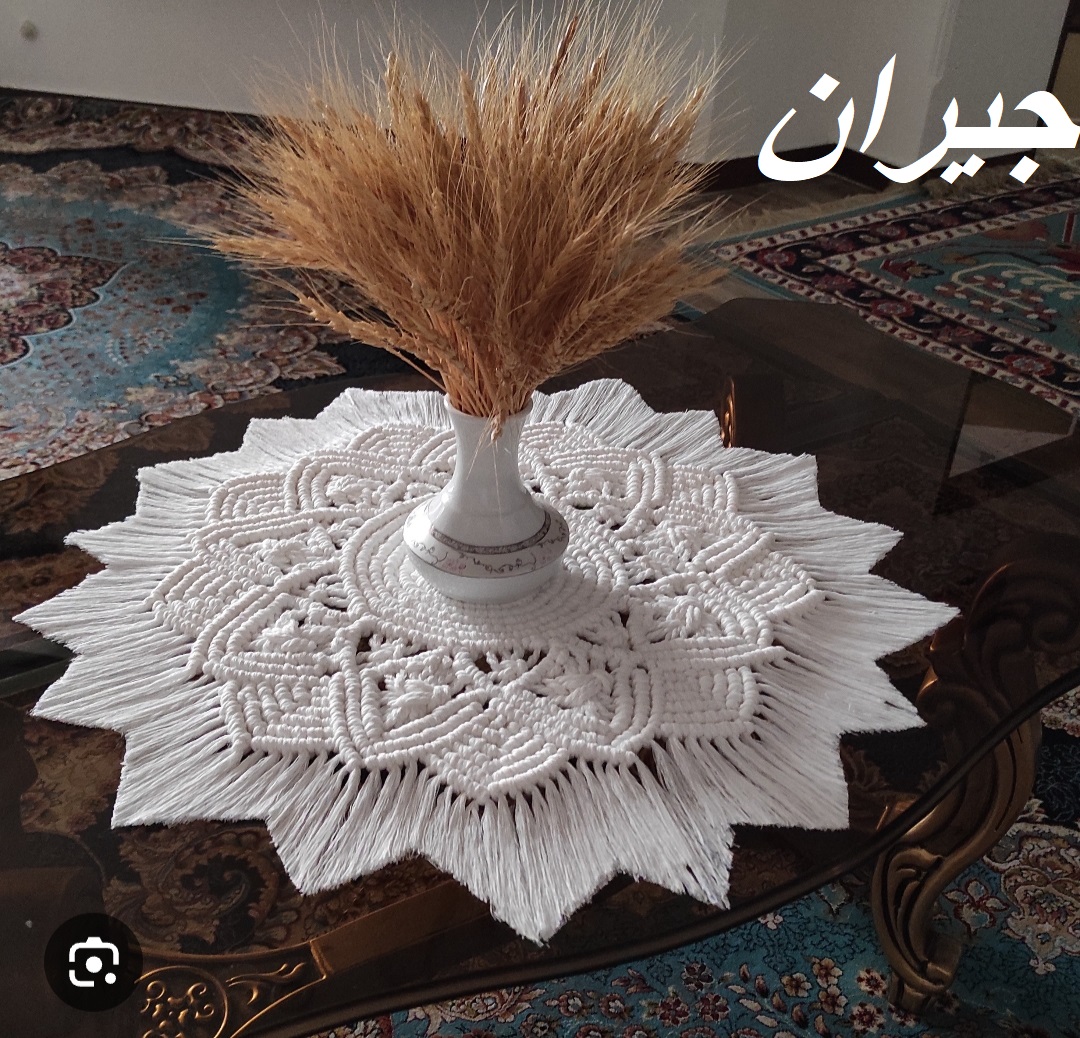 رومیزی جیران ، ترنج ، اطلس